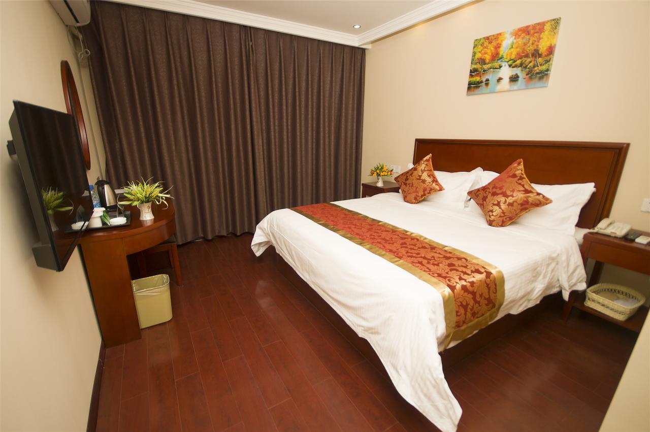 Greentree Inn Hotel Jianhe Subway Station North Palace Taiyuan Extérieur photo